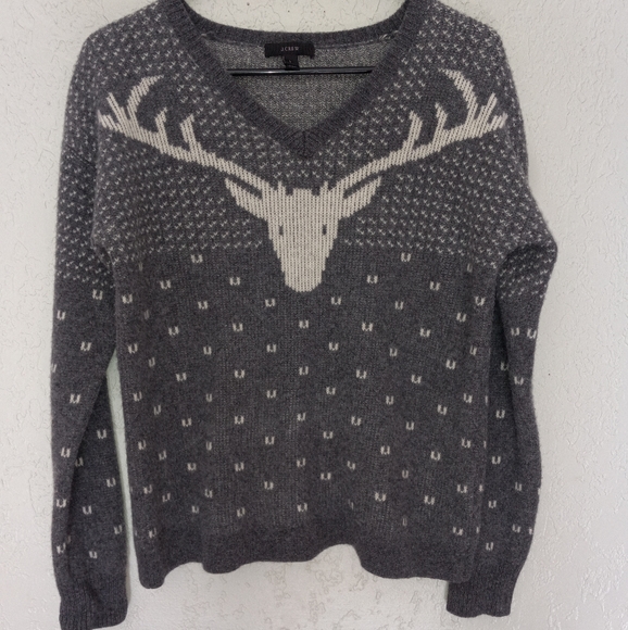 Sweaters - J. Crew Deer Sweater